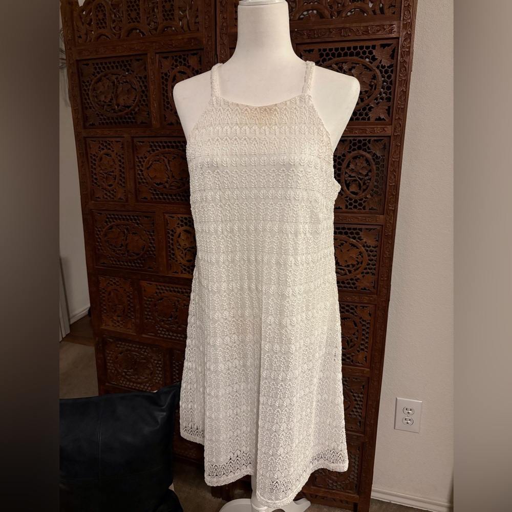 White lace sundress